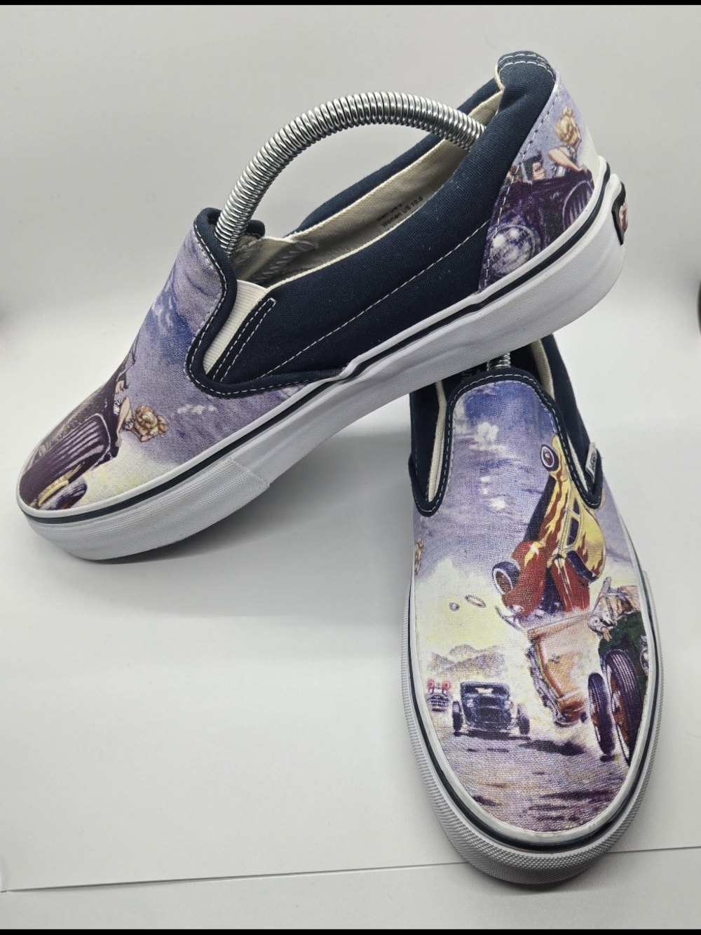 Vans Vault x Robert Williams Slip-On LX "Hot Rod Race" (2007) - Men's Size 9